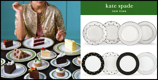 Charming Polka Dot Dinnerware: Kate Spade & Rosanna Inc.