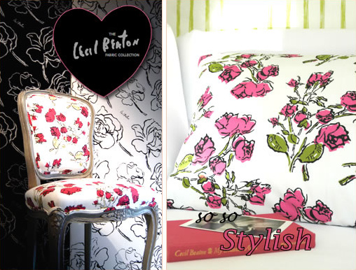 Cecil Beaton's Floral Fabric Designs: Haute Couture for Your Home
