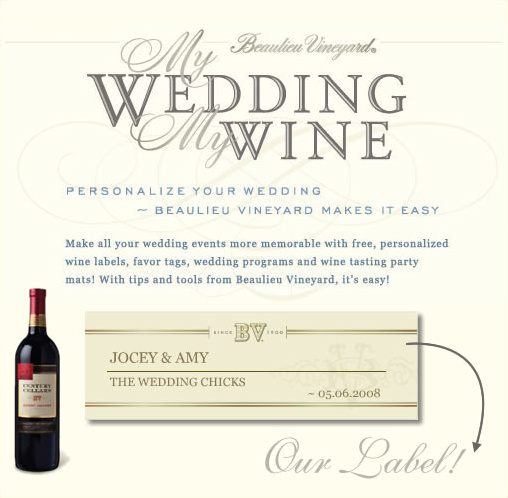 Free Personalized Wine Labels for a Memorable Wedding Celebration