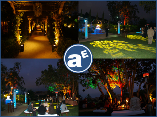 Atmosphere Entertainment Lighting Creates Magic at Wedding Chicks!
