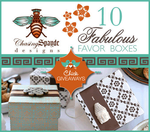 Win Custom Asian-Inspired Favor Boxes from Chasing Spayde Designs