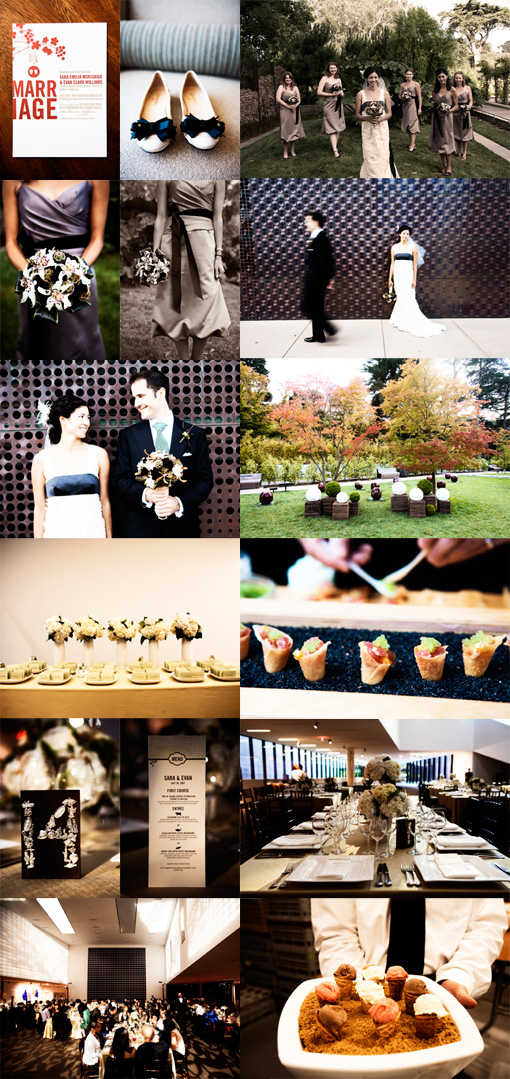 Sarah & Evan's Stunning Wedding at the de Young Museum