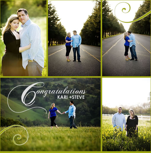 Kari and Steve's Engagement Photos in Solvang, California