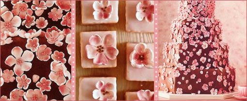 Cherry Blossom Cake Flowers: Buy the Look from Wendy Kromer!