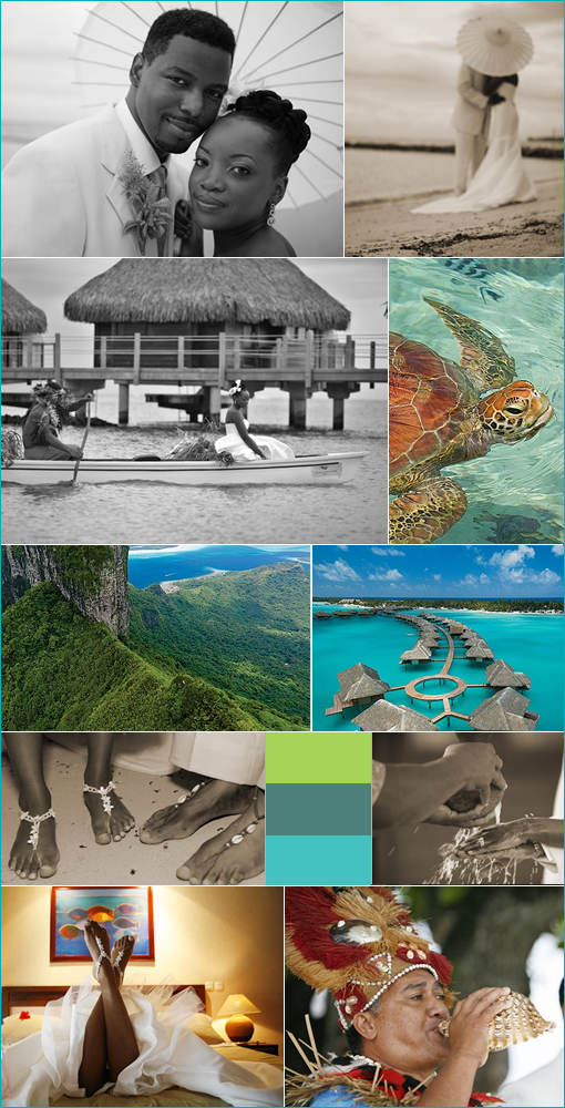 Dreamy Tahiti Destination Wedding at Four Seasons Bora Bora