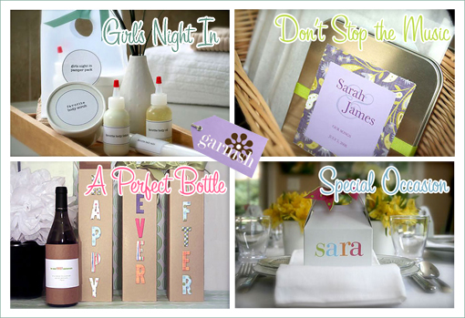 Think Garnish: Unique Wedding Favors & Party Favor Ideas