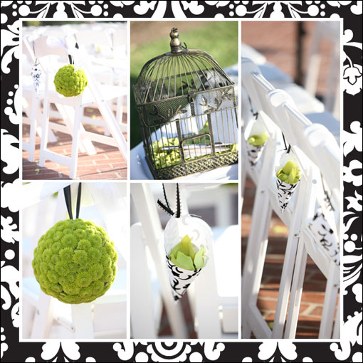Charming Green & White Wedding Ceremony Decor Ideas & Tips