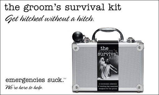 The Groom's Survival Kit: Wedding Day Emergency Essentials