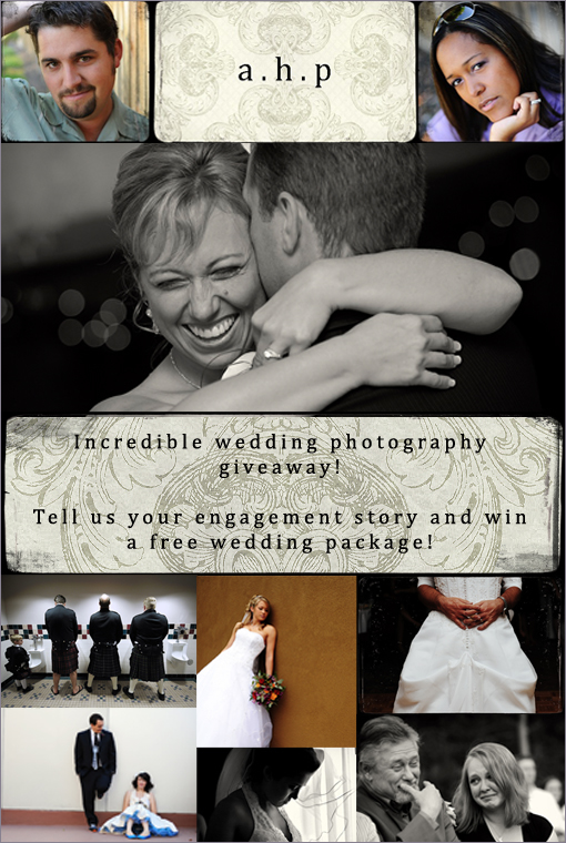 AHP Photography Giveaway: Win Your Dream Wedding Package!