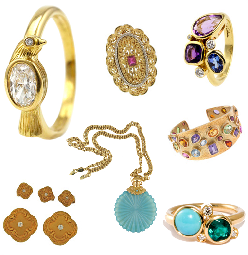 Vintage Gold Jewelry: A Sparkling Collection from 1stdibs.com