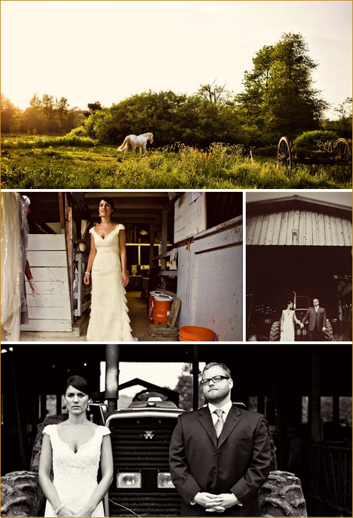 Stylish Farm Wedding at Fall City Farms: Gabriel Boone Photography