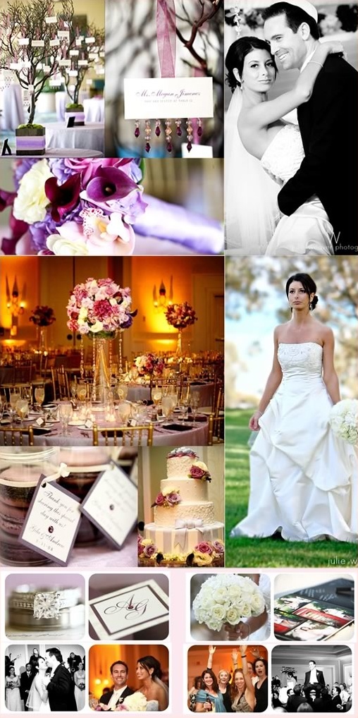 Elegant Purple Wedding at Laguna Cliffs Marriott | Gila & Andrew