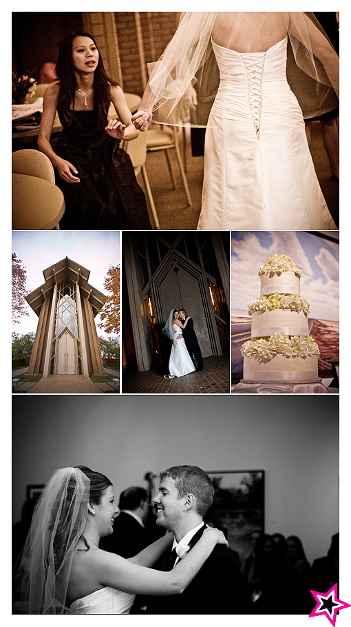 Amanda and Jeff's Artistic Wedding at Marty Leonard Chapel