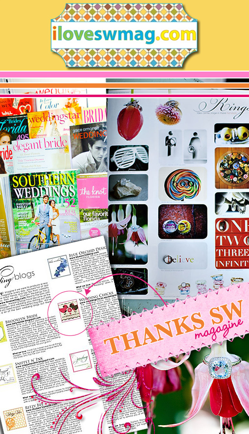 Wedding Chicks Featured in Southern Weddings Magazine Premiere Issue