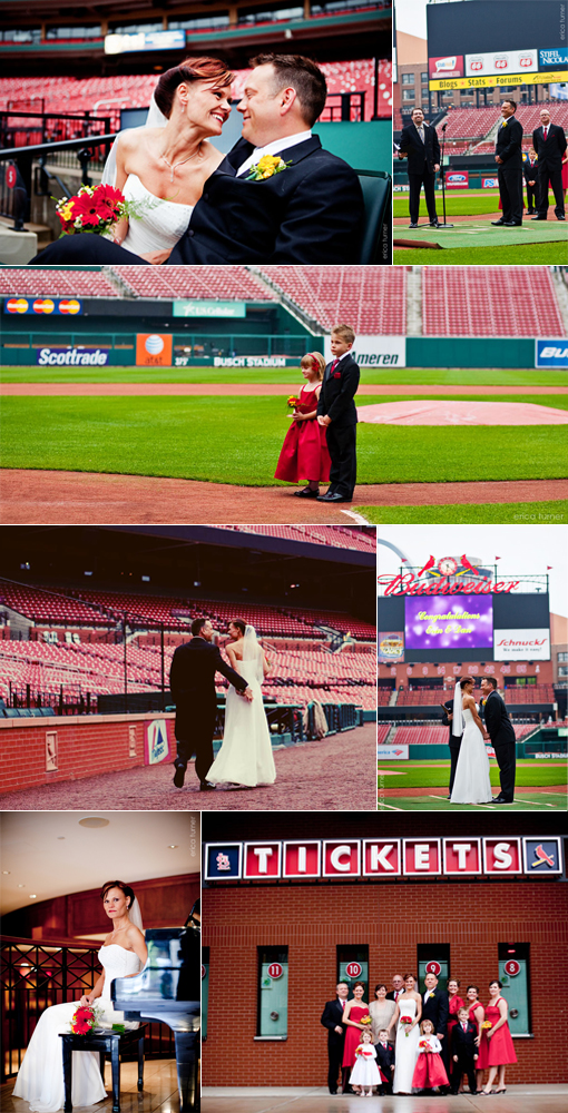 Busch Stadium Wedding: Danny & Erin's Home Plate Celebration