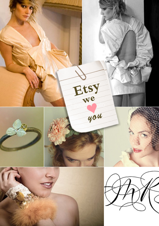 Etsy Wedding: Art Deco Dress, Veil and More for Your Big Day