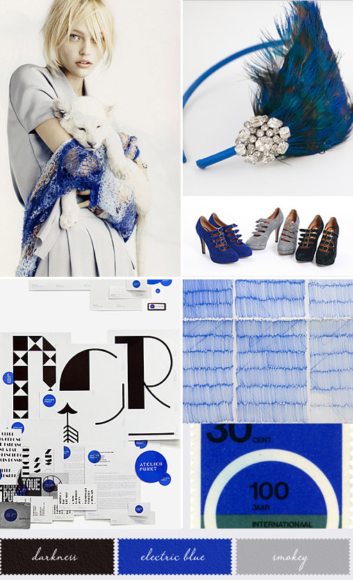 Electric Blue Color Palette Inspiration for Your Creative Projects