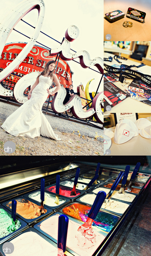Las Vegas Wedding: Rob and Michelle's Hollywood Red Carpet Affair