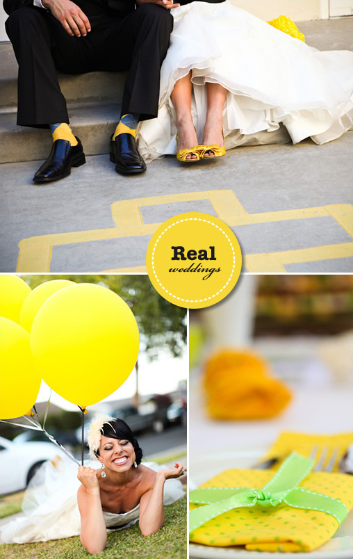 Bright & Cherry Real Wedding: Etsy Wedding Inspiration!