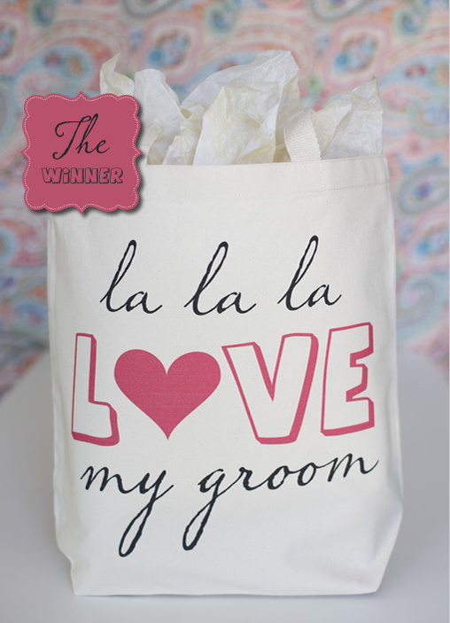 Wedding Chicks Announce Tote Giveaway Winners: Abigail & Andee!