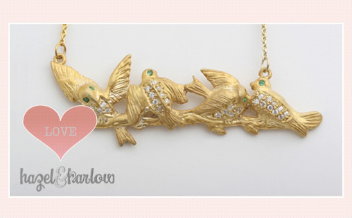 Win Hazel & Harlow Jewelry: Heart Pendant or Hummingbird Necklace Giveaway!