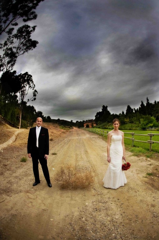 Romantic Stormy Day Wedding in San Juan Capistrano, CA
