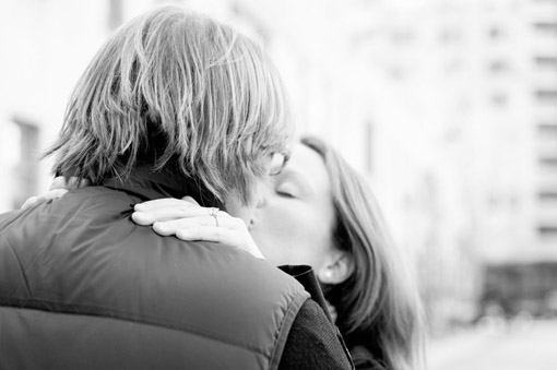 NYC Engagement Session: Beth & Dan's Photos in Washington Mews & More