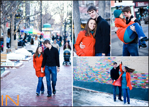 Fun Boulder Colorado engagement session by Justin & Kim