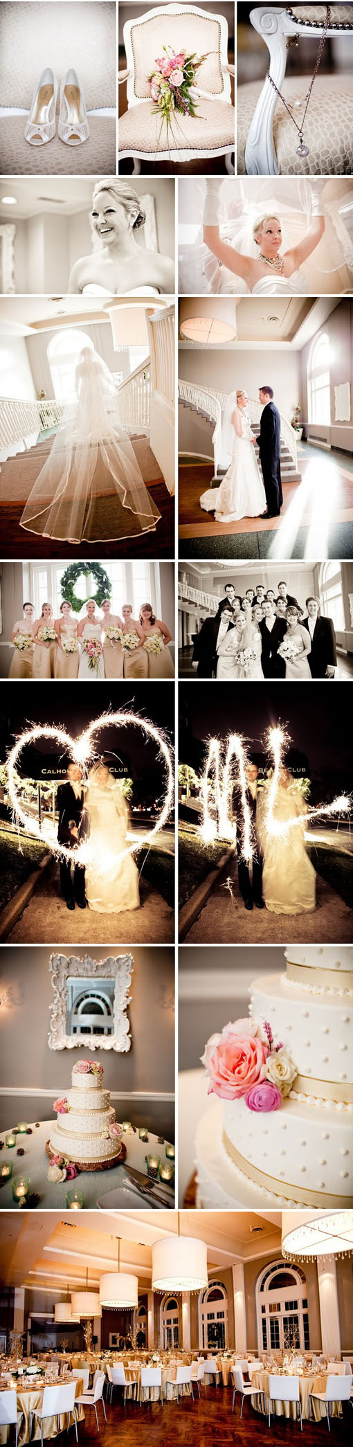 Elegant Winter Wedding at Calhoun Beach Club: Leah and Mike