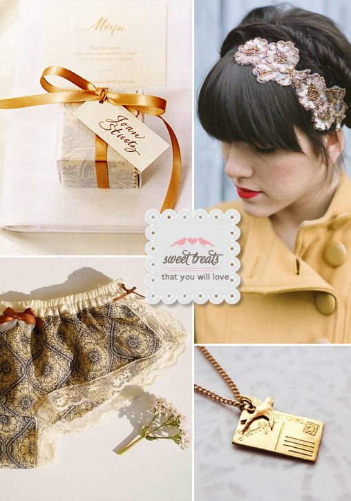 Sweet Treats Wedding Favors, Headbands, and Adorable Lingerie Finds