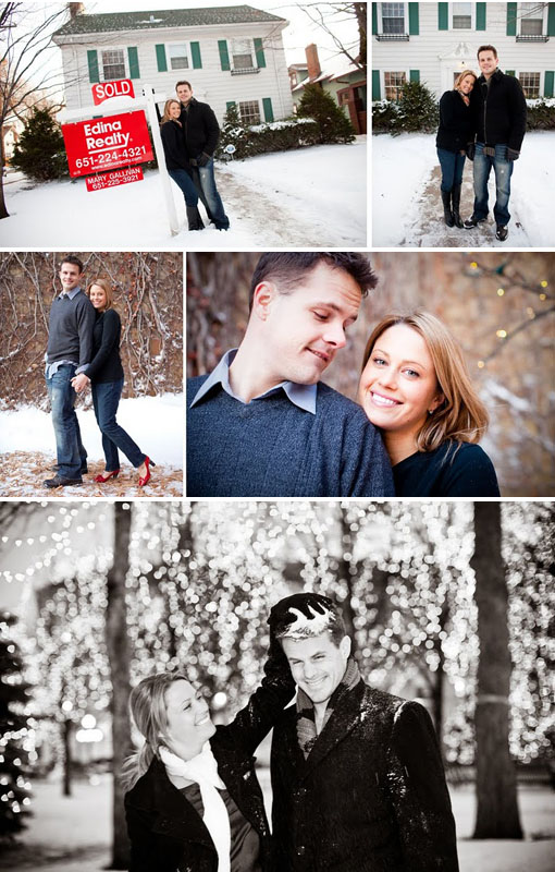 Engagement Photos: Val and Dean's Winter Wonderland Pre-Wedding