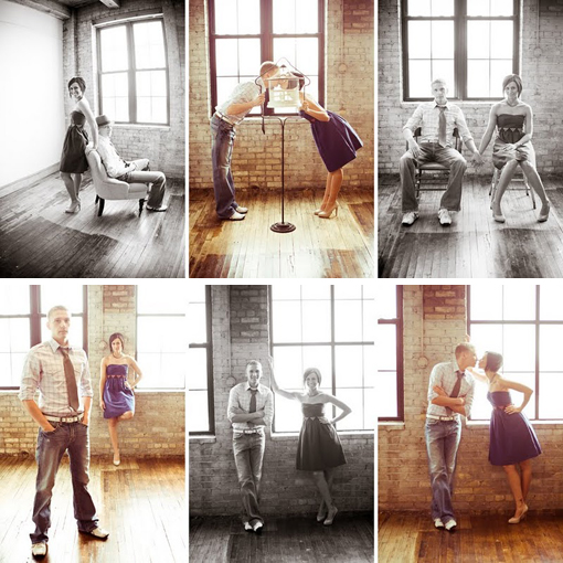 Christine and Andy's relaxed and loving engagement captured by Erin Johnson