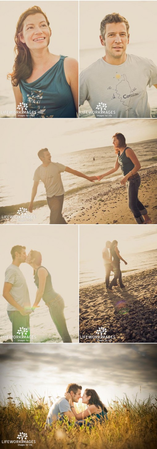 Surprise Beach Engagement: Laura & Dave's Romantic Photo Session