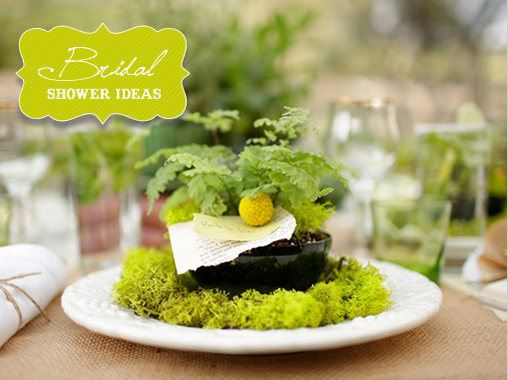 Garden Party Bridal Shower Inspiration & DIY Decor Ideas