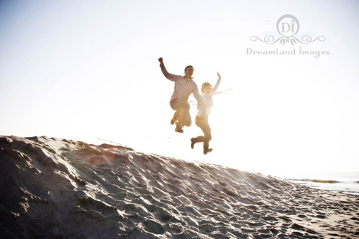 Lindy and Jack's Fun Engagement Photos at Folly Beach & Charleston