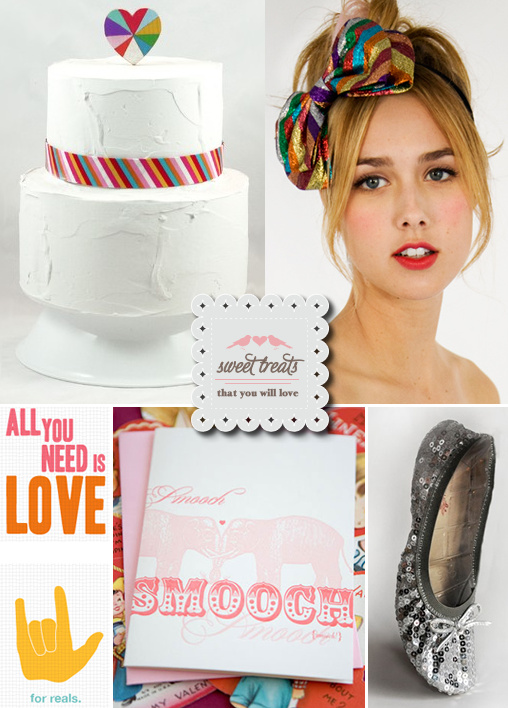 Valentine's Day Treats: Rainbow Cake, Dancing Shoes, & Free Cards