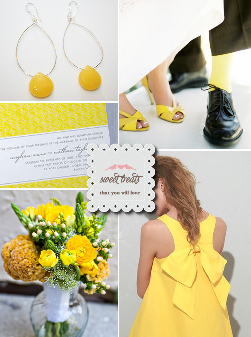 Yellow Wedding Ideas: Sweet Treats, Joyful Details, and Sunny Inspiration