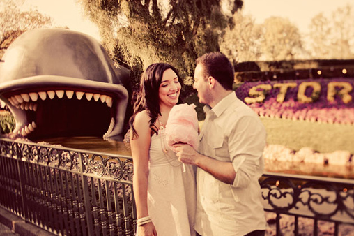 Magical Disneyland Engagement: Carla and Chris's Fairy Tale Photos