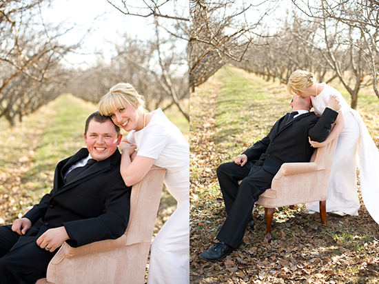 Charming Orchard Wedding Photoshoot in Salt Lake City