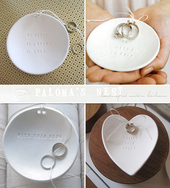 Win Paloma's Nest Custom Ring Bearer Bowls!