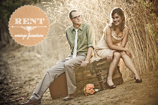 Rent Unique Vintage Furniture for Weddings & Events
