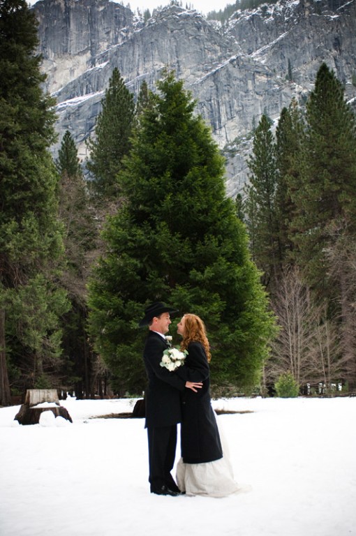 Winter Wonderland Wedding with Snowy Mountains and Cozy Boots