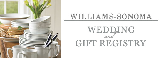 Win $250 Cash & Create Your Williams Sonoma Registry