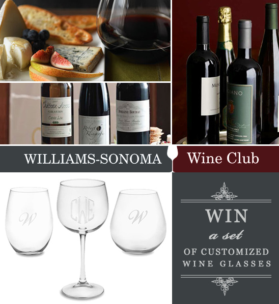 Create Your Dream Wine Registry at Williams Sonoma & Win Glasses