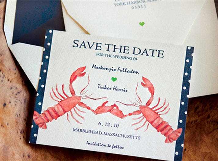 Beach Wedding Invitations: Cute & Custom Designs by Griffin-vites