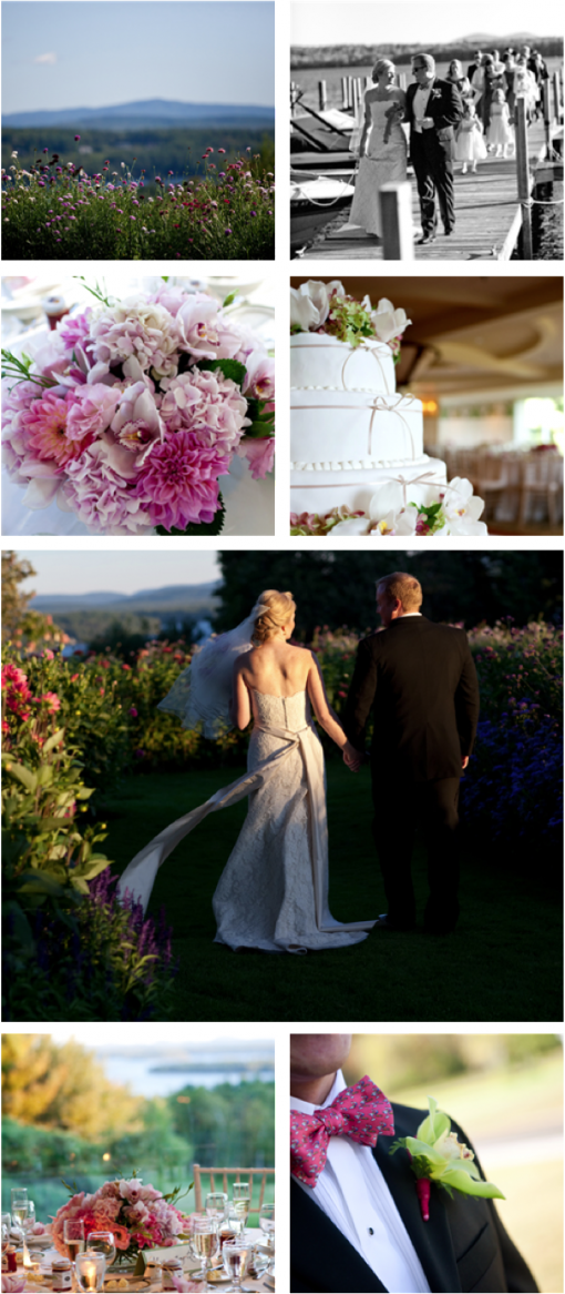 Elegant Lakeside Wedding in New Hampshire: A Love Story