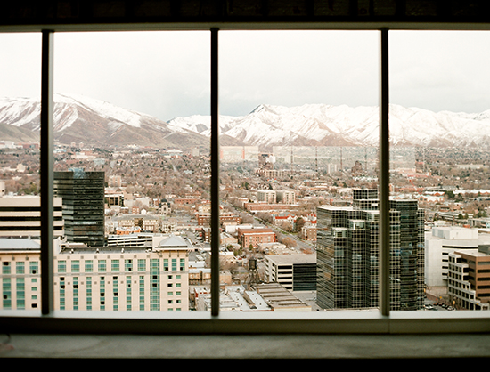 Urban Wedding Reception with a View in Salt Lake City, Utah
