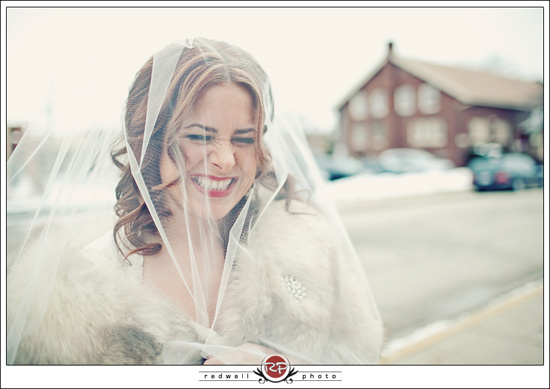 Excited Bride Before Wedding Ceremony: Michelle's Joyful Moment
