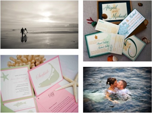 Beach Wedding Inspiration: Cool Colors & Coastal Charm