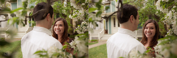 North Jersey Engagement Session with Viburnum Designs Bouquet